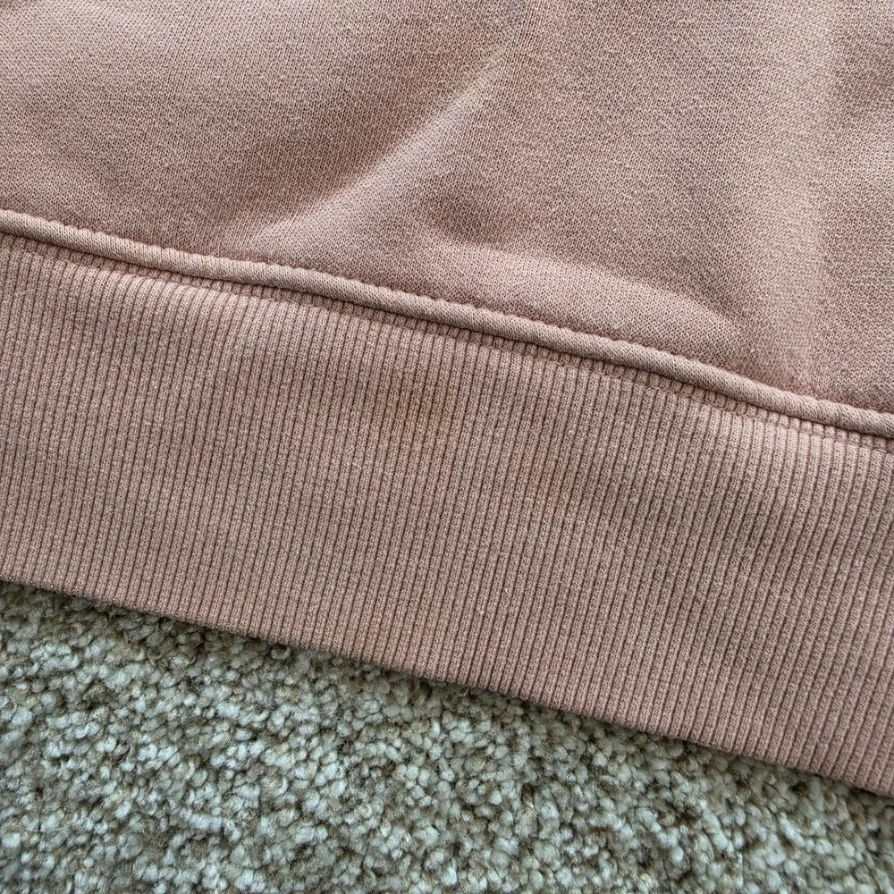 The North Face Hoodie Mens XL Pink Pullover Fleece Hooded Pockets Drawstring